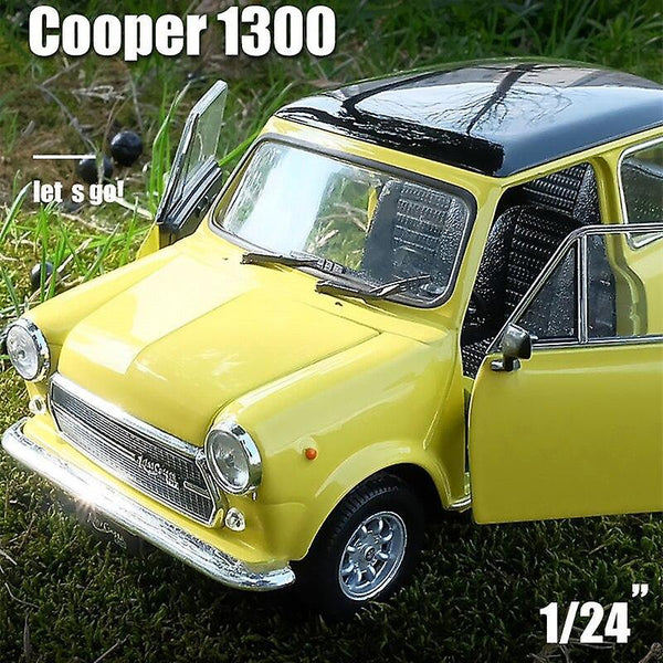 Toy cars 1:24 mini cooper car alloy car model simulation car decoration collection christmas gift toy die casting