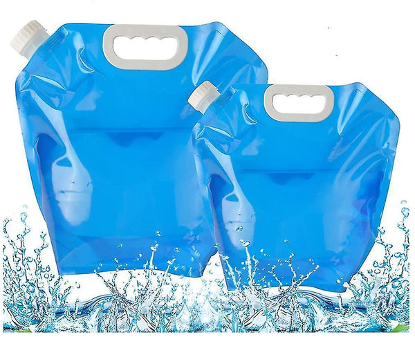 Portable water filters purifiers foldable water storage bottle collapsible bag emergency water bag 5l/10l