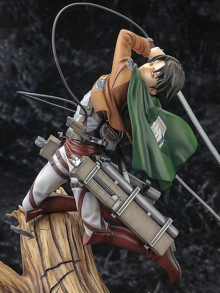 Action Toy Figures Attack on Titan Artfx J Levi Re al Package Ver. PVC Action Figure