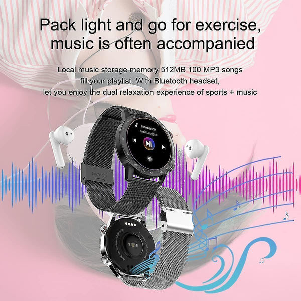 Watches smart watch for women men  waterproof smartwatch with bluetooth call for android and ios phones