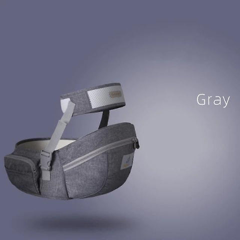 Baby carriers ergonomic baby carrier portable infant kid hip seat waist stool sling front facing carrier grey