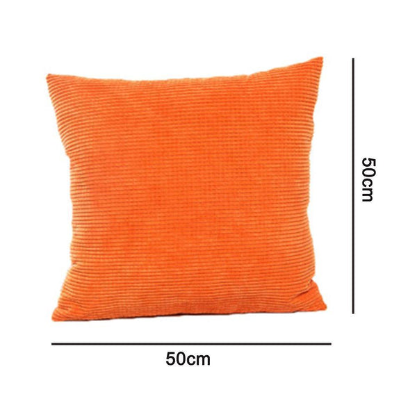 Pack Of 2 Corduroy Soft Decorative Square Throw Pillow Cover Cushion Covers Pillowcase Home Decor Decorations For Sofa Couch Bed Chair Pillowcases & Shams