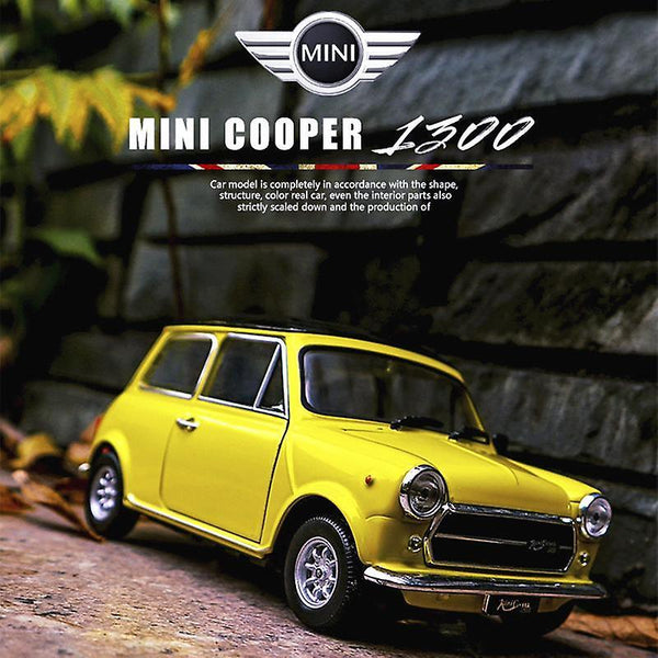 Toy cars 1:24 mini cooper car alloy car model simulation car decoration collection christmas gift toy die casting