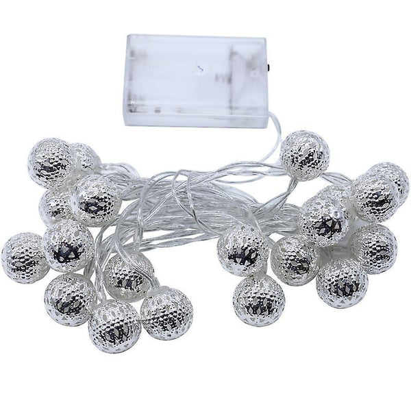 Led Fairy Lights - 5 Meters | Not Battery-operated With Mains Plug | 50 Leds Warm White | Oriental Balls Lamps