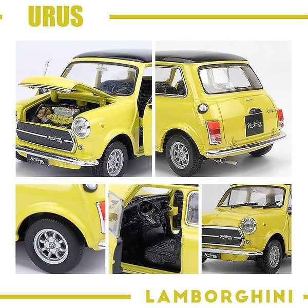 Toy cars 1:24 mini cooper car alloy car model simulation car decoration collection christmas gift toy die casting