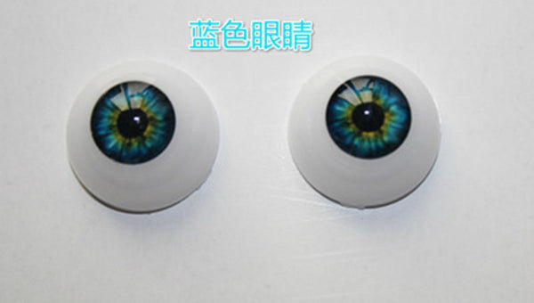 Action toy figures diy dolls eye accessories acrylic eyes reborn baby docka eyes blue brown green