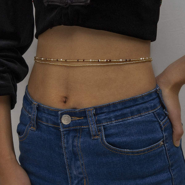 Waist Beads For Weight Loss Stretchy African Waist Beads For Women Belly Beads Chain Plus Size With String And Charms Back & Lumbar Support Cushions