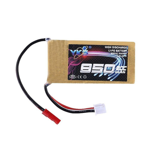 Remote control helicopters yks 7.4V 850mah 20c max 30c lipo battery for rc helicopter plane aircraft