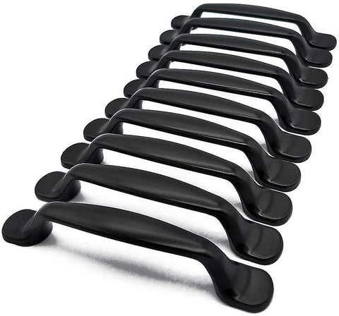 10 Pieces Of Kitchen Handles Black Kitchen Cabinet Door Handles Cabinet Knobs & Handles