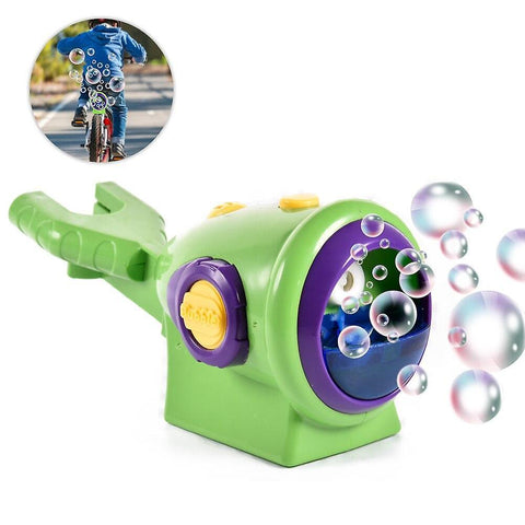 Bubble Blowing Toys Bike Bubble Machine Automatic Bubble Blower Maker Install On Bicycle For Kids Ch