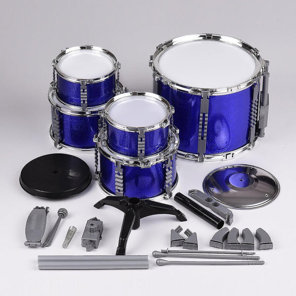 Drum kits kinderen kids jazz drum set kit musical instrument educatief speelgoed 5 drums and one symbal design