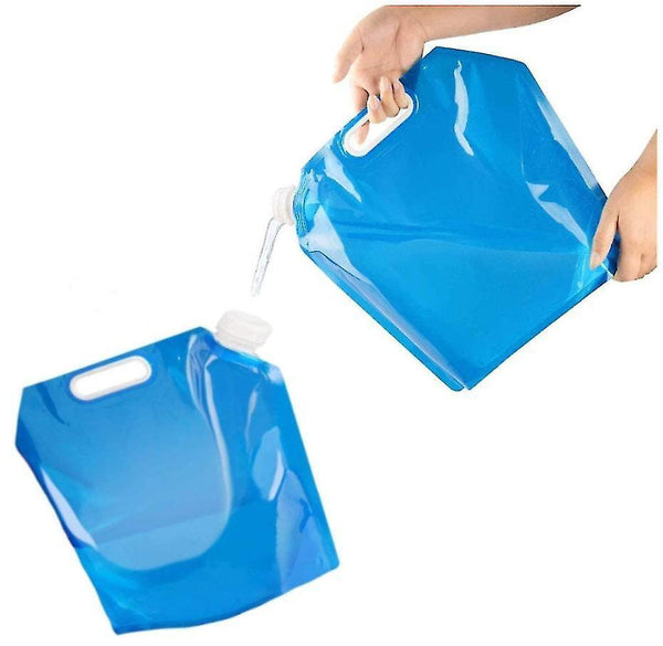 Portable water filters purifiers foldable water storage bottle collapsible bag emergency water bag 5l/10l