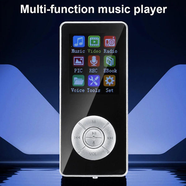 Mp3 players portable hifi walkman fm recorder music black