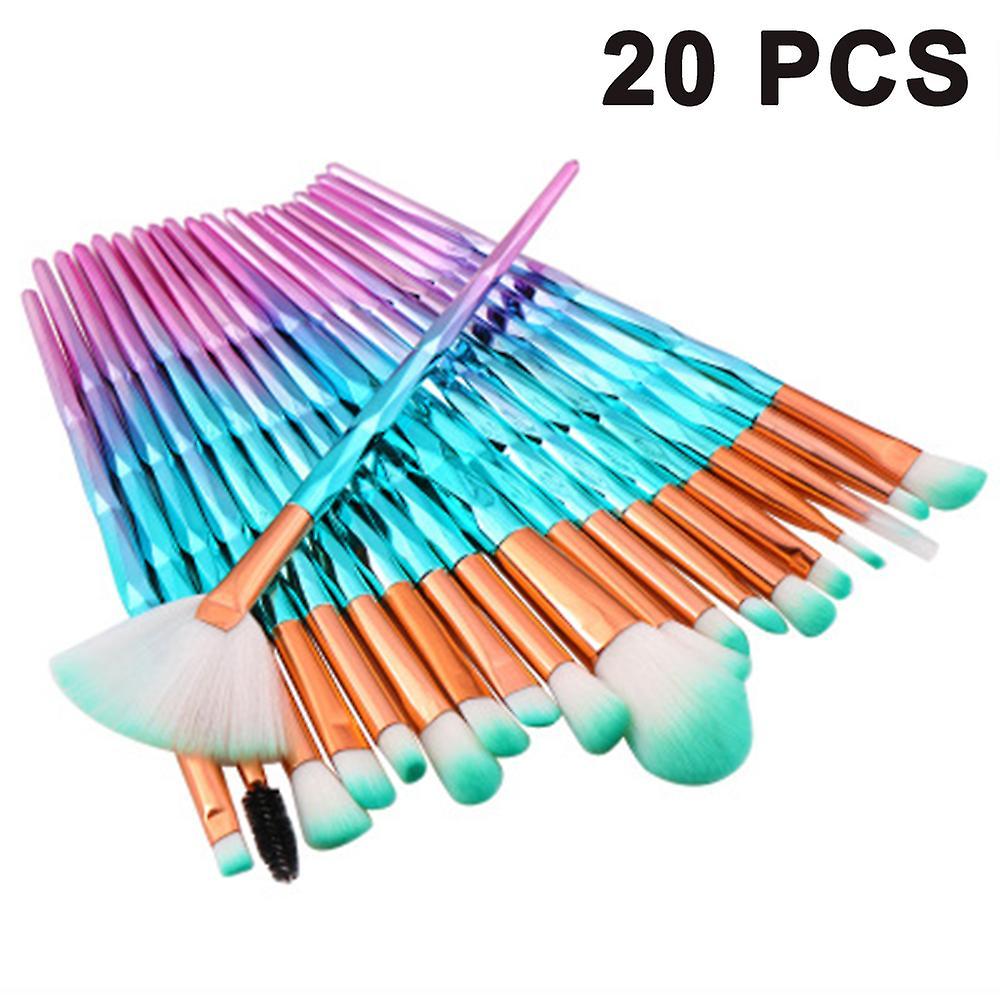 Makeup Brushes 20-pieces Premium Cosmetic Makeup Brush Set For Blending Foundation Powder Blush Concealers Highlighters Eyeshadow Brush Kit Makeup Brushes