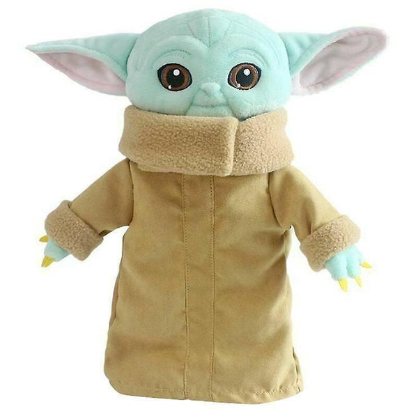 Stuffed Animals 30cm Star Wars Baby Yoda Plush Toy Wakes Master The Mandalorian Kid Stuffed Doll