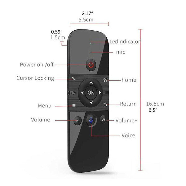 Remote controls m8 backlit air mouse smart voice remote control 2.4G rf wireless keyboard air mouse ir learning gyro