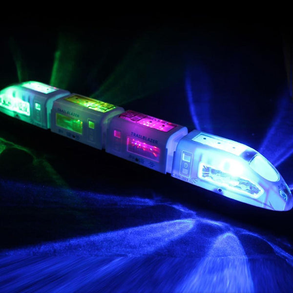 Electric Train Children Led Lighting And Music Great Present For Kids Toy Trains & Train Sets