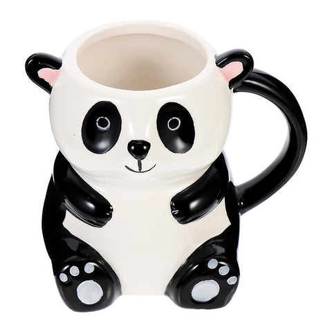 14X12X9CM Assorted Color Mugs Adorable Water Cup Ceramic Panda Cup Panda Water Cup Animal Shape Cup For Home