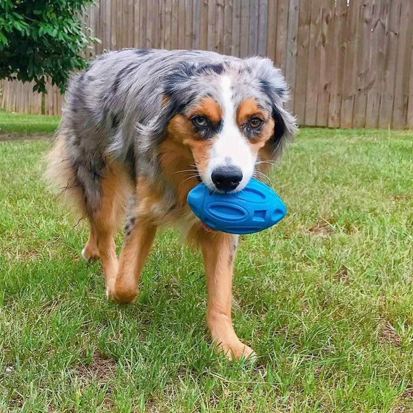 Squeaky Dog Toys For Aggressive Chewers: Rubber Puppy Chew Ball With Squeaker Almost Indestructible And Durable Pet Toy For Medium And Large Breed Dog Toys