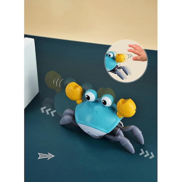 Robotic Toys Homemiyn Kid's Gesture Electric Induction Crab Toy Creative Charging Small Toy Christma