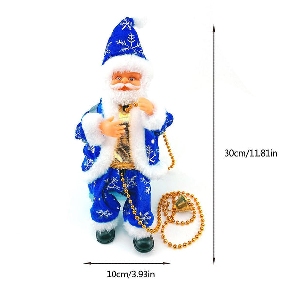 Christmas gift kids Music Old Man Doll Ladder Climbing Santa Claus Climbing Beads Santa Claus Electr