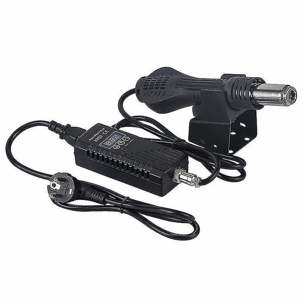 Heat guns jcd micro hot air gun rework 700w soldering station hair dryer for soldering heat gun 8858 welding