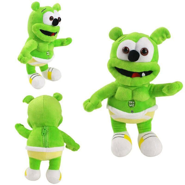 Stuffed Animals Singing I AM A GUMMY BEAR Musical Gummibar Plush Dolls 12" Teddy Toys Kid Christmas