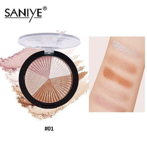 Eye shadow makeup highlighter palette face sculptor make up for women cosmetics e0155|bronzers highlighters