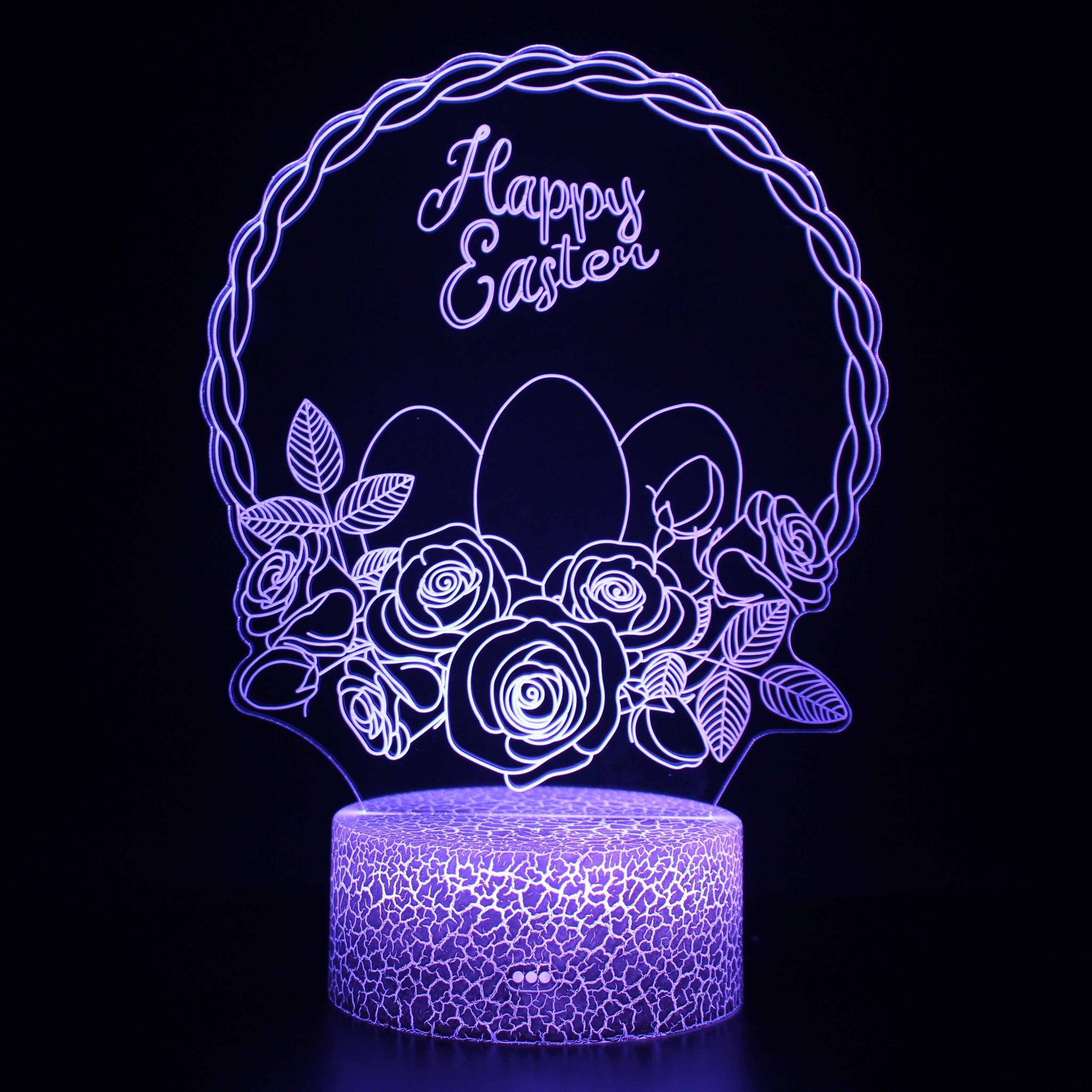 3D Touch Light Night 7 colors remote control - Style #1229