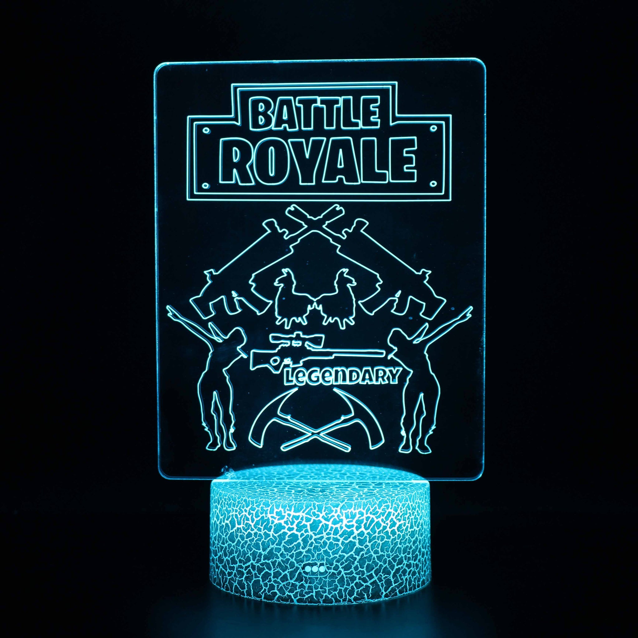 删除3D Touch Light Night 7 colors remote control - Fortnite #1298