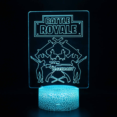 删除3D Touch Light Night 7 colors remote control - Fortnite #1298