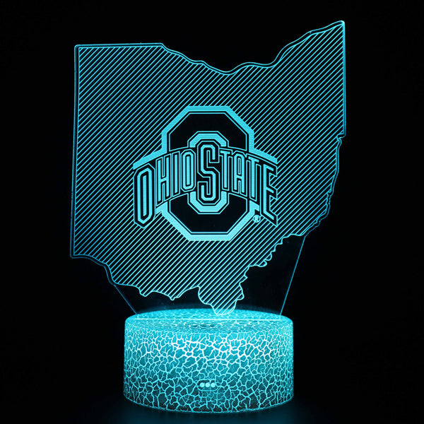 3D Touch Light Night 7 colors remote control - Style #1386