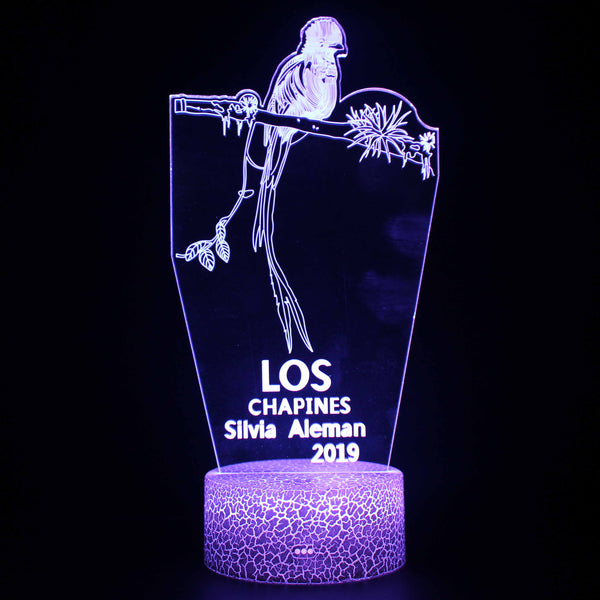 3D Touch Light Night 7 colors remote control - Style #1578