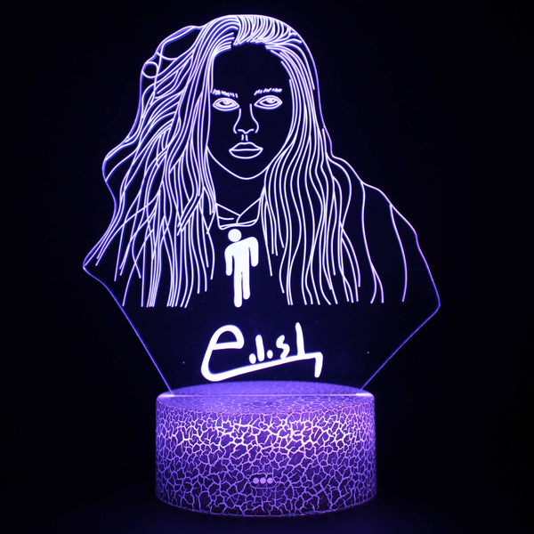 3D Touch Light Night 7 colors remote control - Style #1584