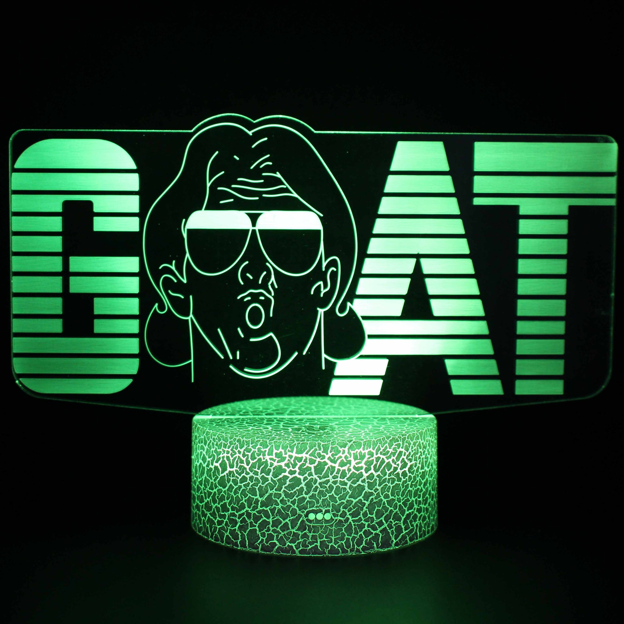 3D Touch Light Night 7 colors remote control - Style #1666