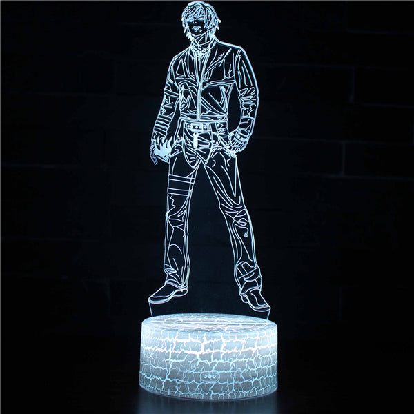 3D Touch Light Night 7 colors remote control - THE KING OF FIGHTERS #687