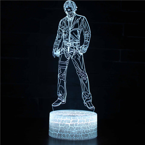 3D Touch Light Night 7 colors remote control - THE KING OF FIGHTERS #687