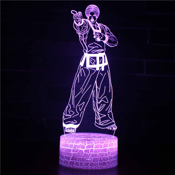 3D Touch Light Night 7 colors remote control - THE KING OF FIGHTERS #688