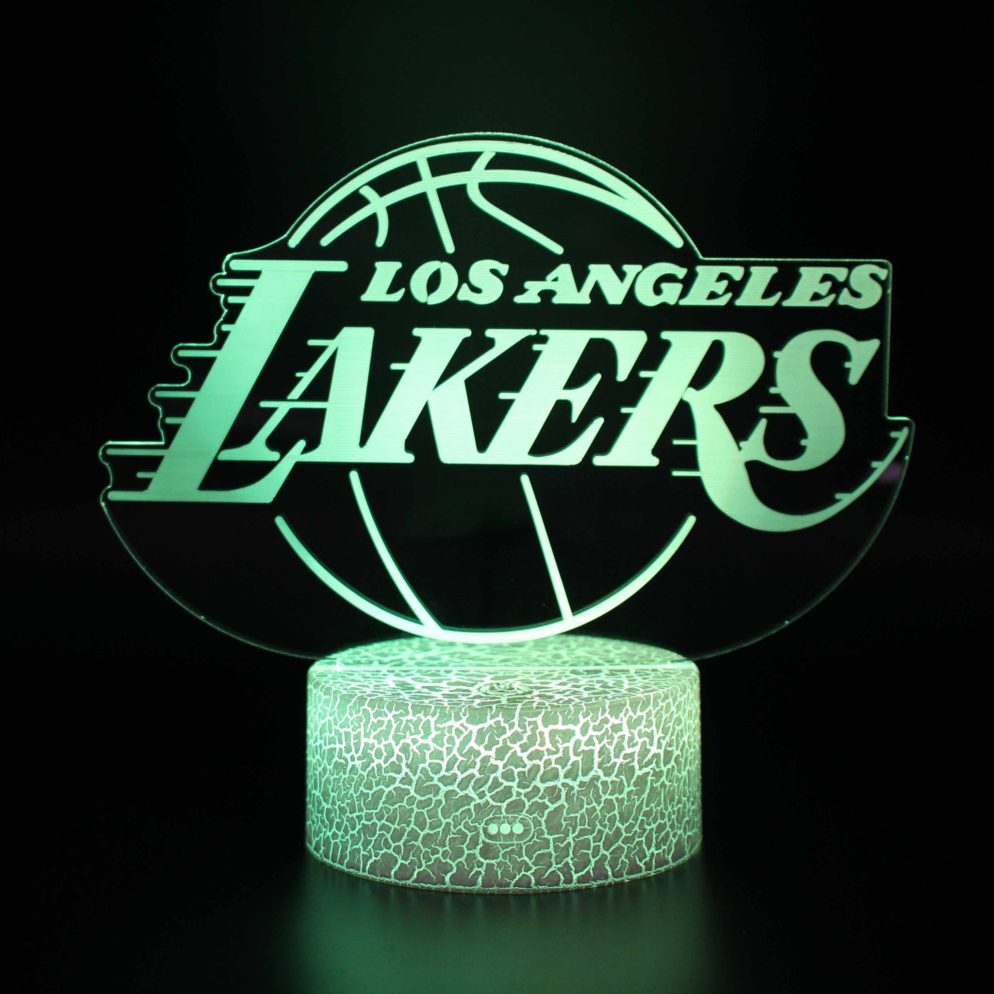 3D Touch Light Night 7 colors remote control - LAKERS #802