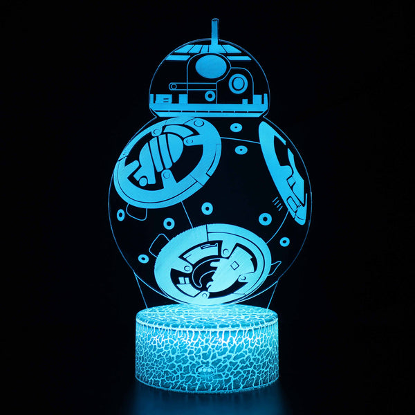3D Touch Light Night 7 colors remote control - Star Wars #978