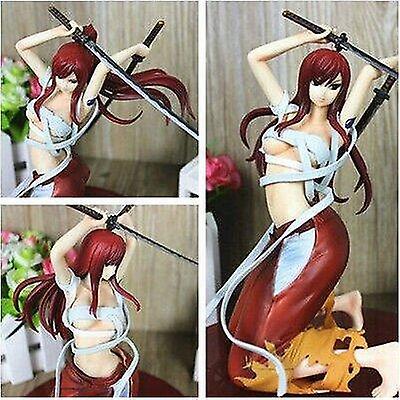 Video Game Consoles Anime Fairy Tail Erza Scarlet 1/8 PVC Figures Toy