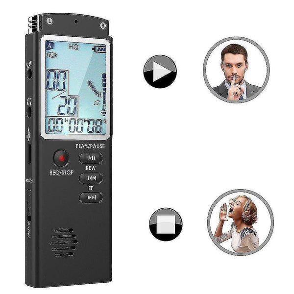 Voice recorders digital voice recorder voice activated spy sound audio recorder palyback dictaphone