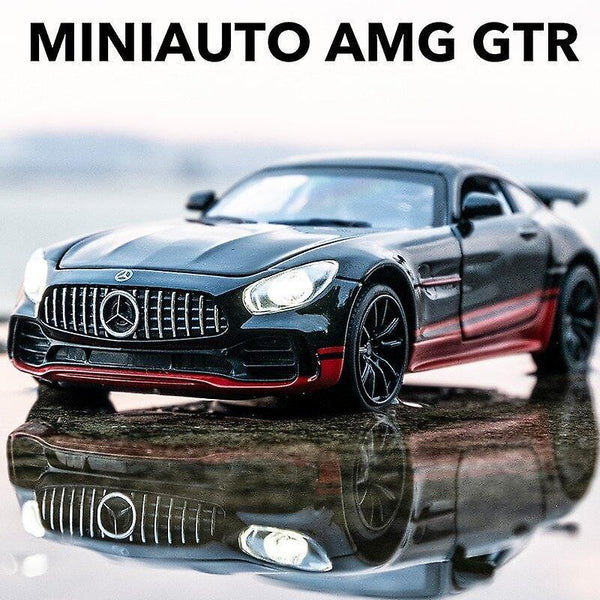 Toy Cars 1/32 Alloy Sport AMG GTR Pull Back Toy Models