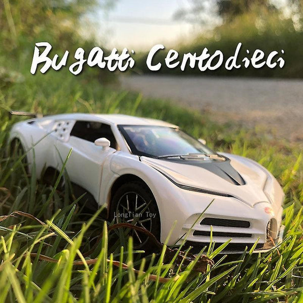 Toy Cars 1:32 Bugatti die cast alloy car model 110th anniversary edition collectibles children's toy