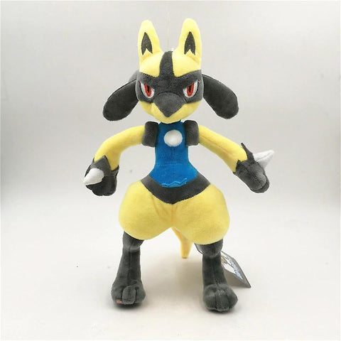 删除Stuffed Animals Pokemon 25cm Lucario Plush Toys Stuffed Animals Kids Present|Movies TV