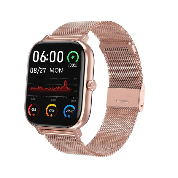 Watches bluetooth call smart watch men multifunction sports heart rate smart watches rose gold