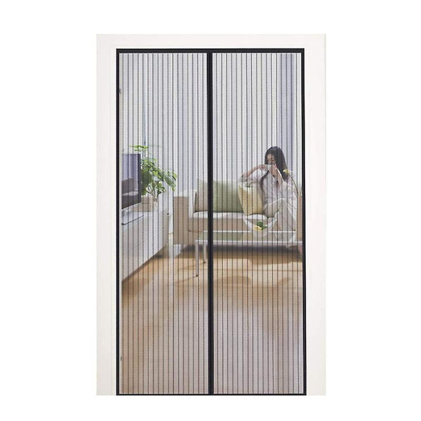 120cm*220cm Magnetic Mosquito Net Door Curtain Anti Fly Adhesive Strip 80 * 200cm Automatic Closing Ultra Fine Mesh Easy Tool-free Installation For Children And P Home Doors