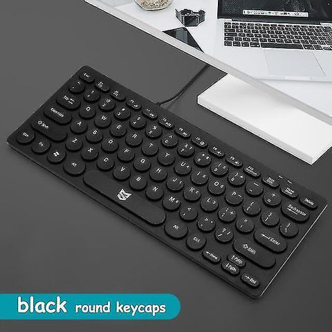 Remote controls slim wired keyboard protable mini ergonomic keyboard with multimedia keys for notebook laptop mac