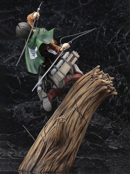 Action Toy Figures Attack on Titan Artfx J Levi Re al Package Ver. PVC Action Figure