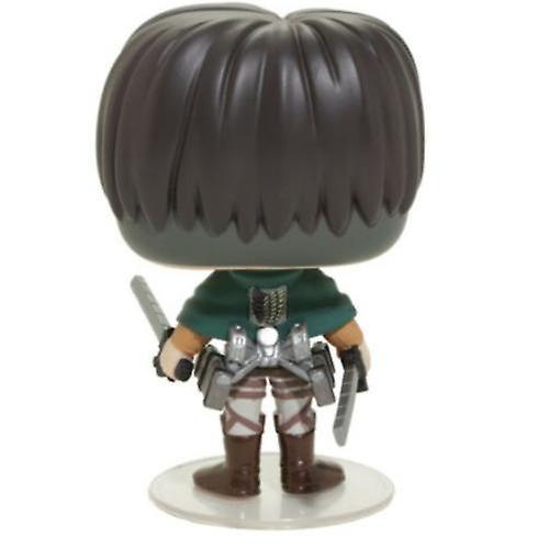 Action Toy Figures Funko Pop Anime Attack On Titan 235# Levi Vinyl Figures Models Collection Toys